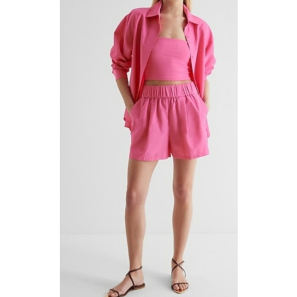 Express Pink Sylist Shorts